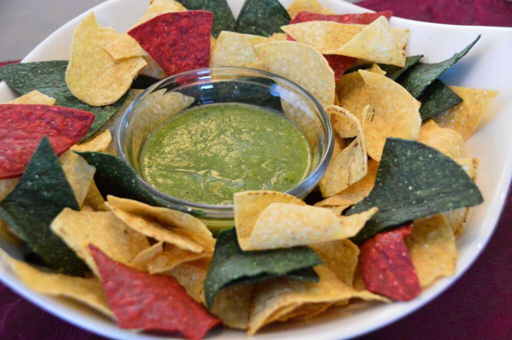 Salsa Verde and Chips