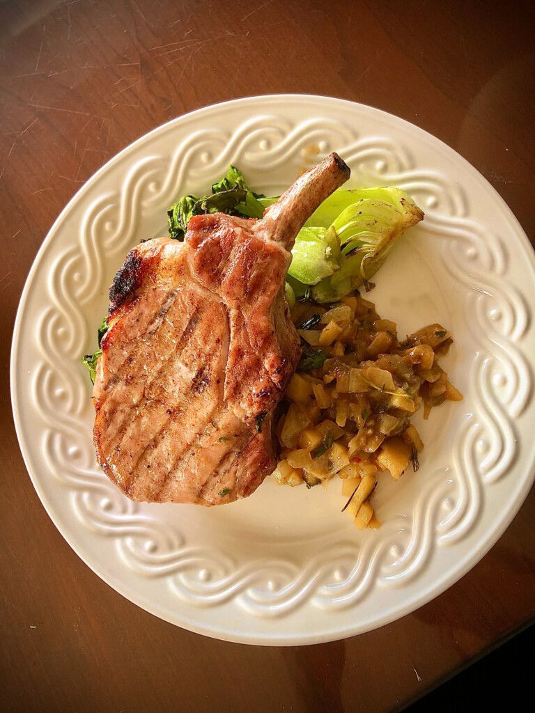 Juicy Grilled Pork Chop