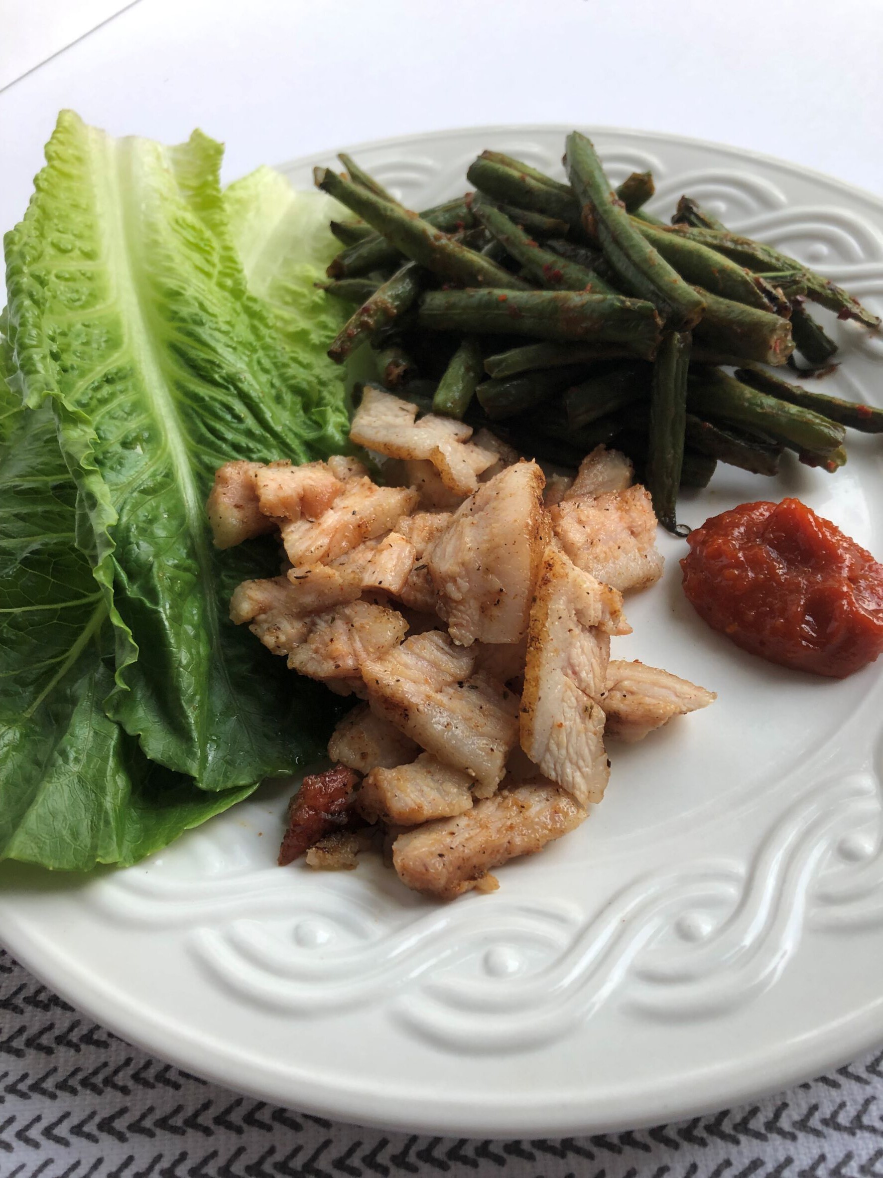 Miso Green Beans